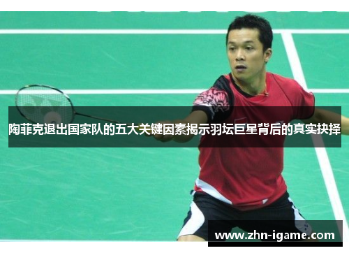 陶菲克退出国家队的五大关键因素揭示羽坛巨星背后的真实抉择